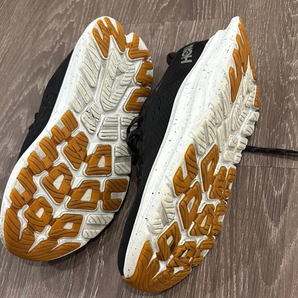 HOKA Black and White Sneakers - Picture 3 of 6